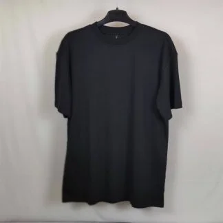 Áo thun Đen|Cổ tròn Form rộng 100% Cotton