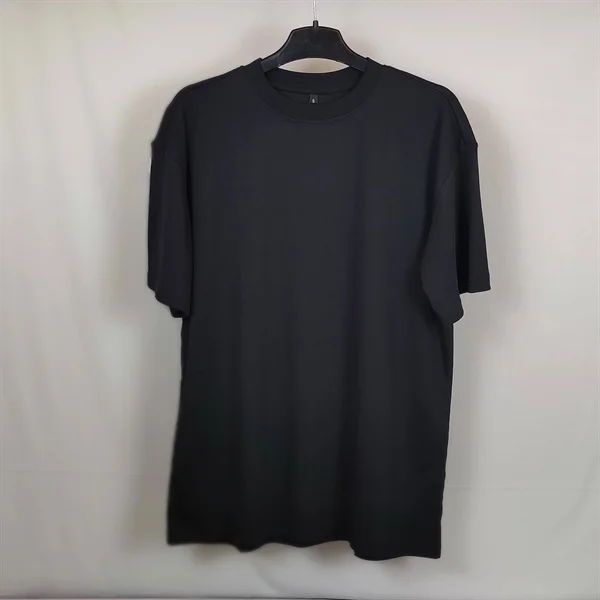 Áo thun Đen|Cổ tròn Form rộng 100% Cotton