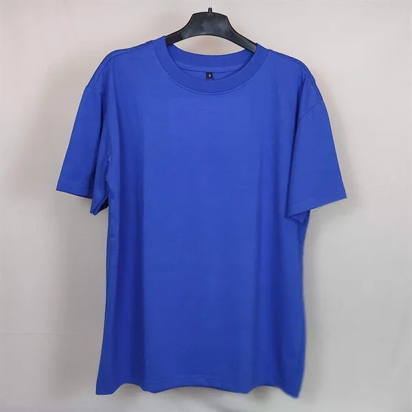 Áo thun Xanh Coban|Cổ tròn Form rộng 100% Cotton