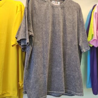 Áo thun cổ tròn form rộng Màu Wash | Unisex - Tshirt