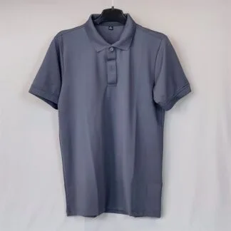 Áo thun cổ trụ bẻ Polo Xám Đậm | CS Poly - Cái