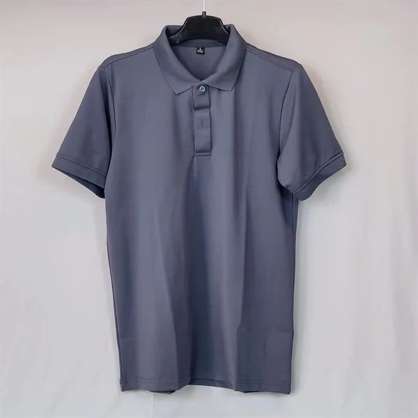 Áo thun cổ trụ bẻ Polo Xám Đậm | CS Poly - Cái